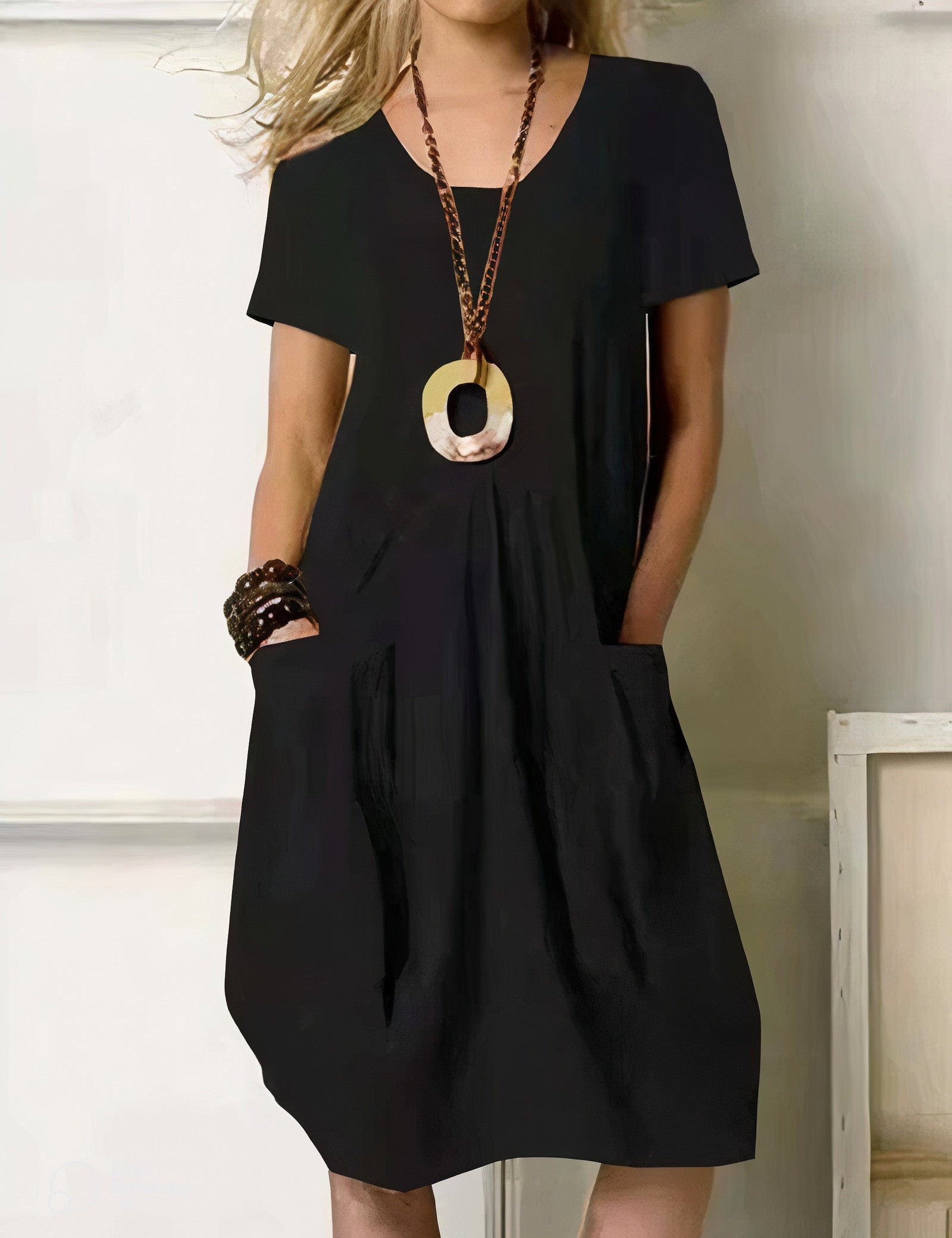 Bella Casual Summer Midi Dress