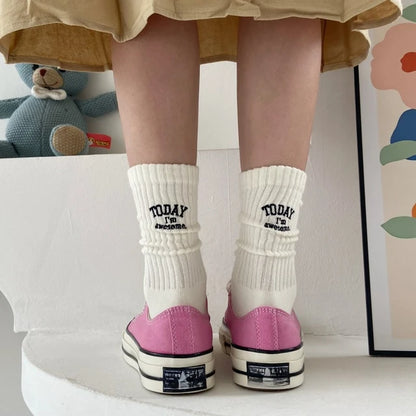 Funnyz Unisex Cotton Crew Socks