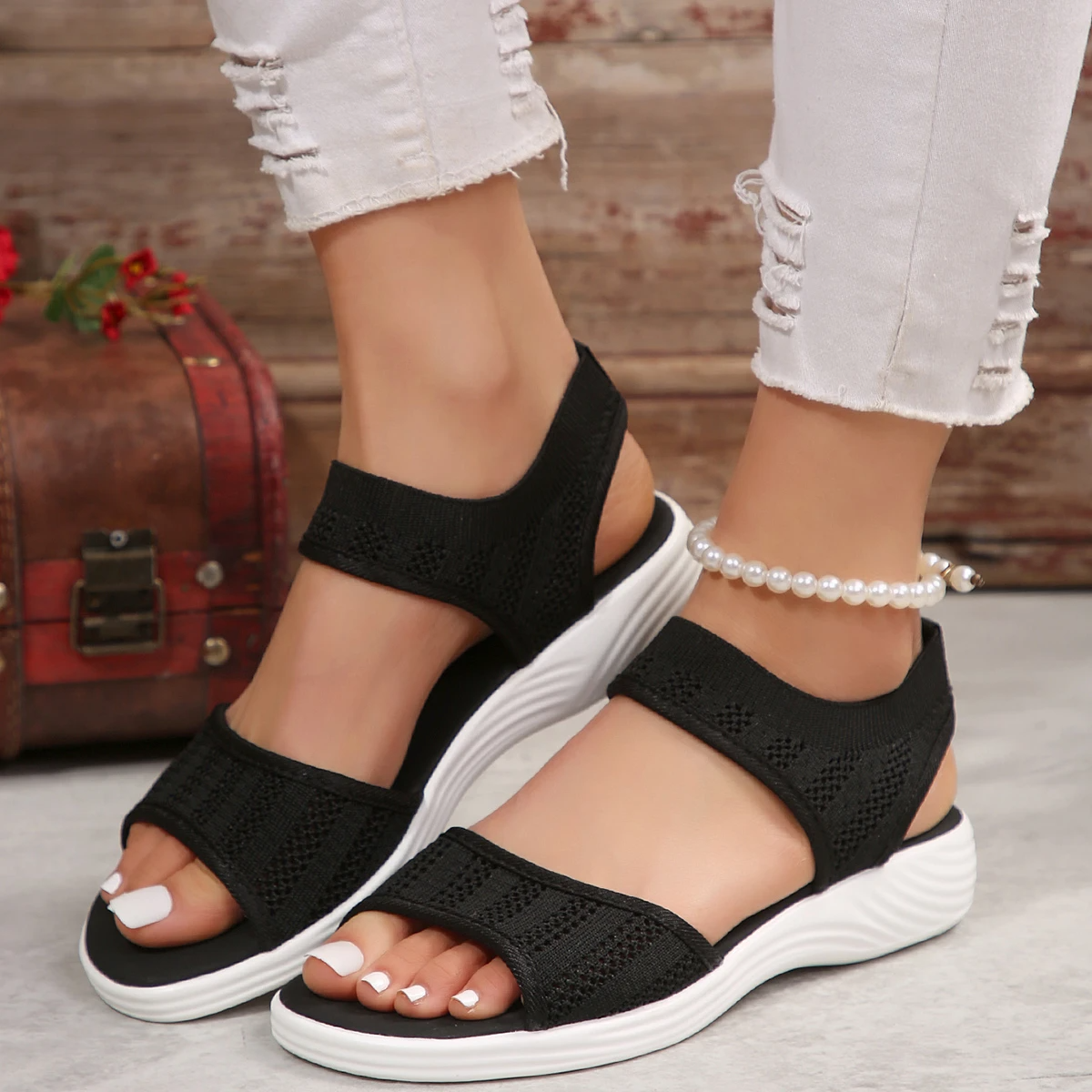 Charlotte Wedge Sandals for Women