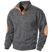 Variant image for Men's Half Zip Cashmere Sweater - Warm, Comfortable, and Stylish for Winter-55