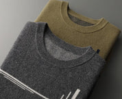 Modern Wool Sweater for Trendy Young Men