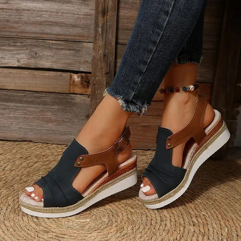 Lilia Wedge Sandals for Women