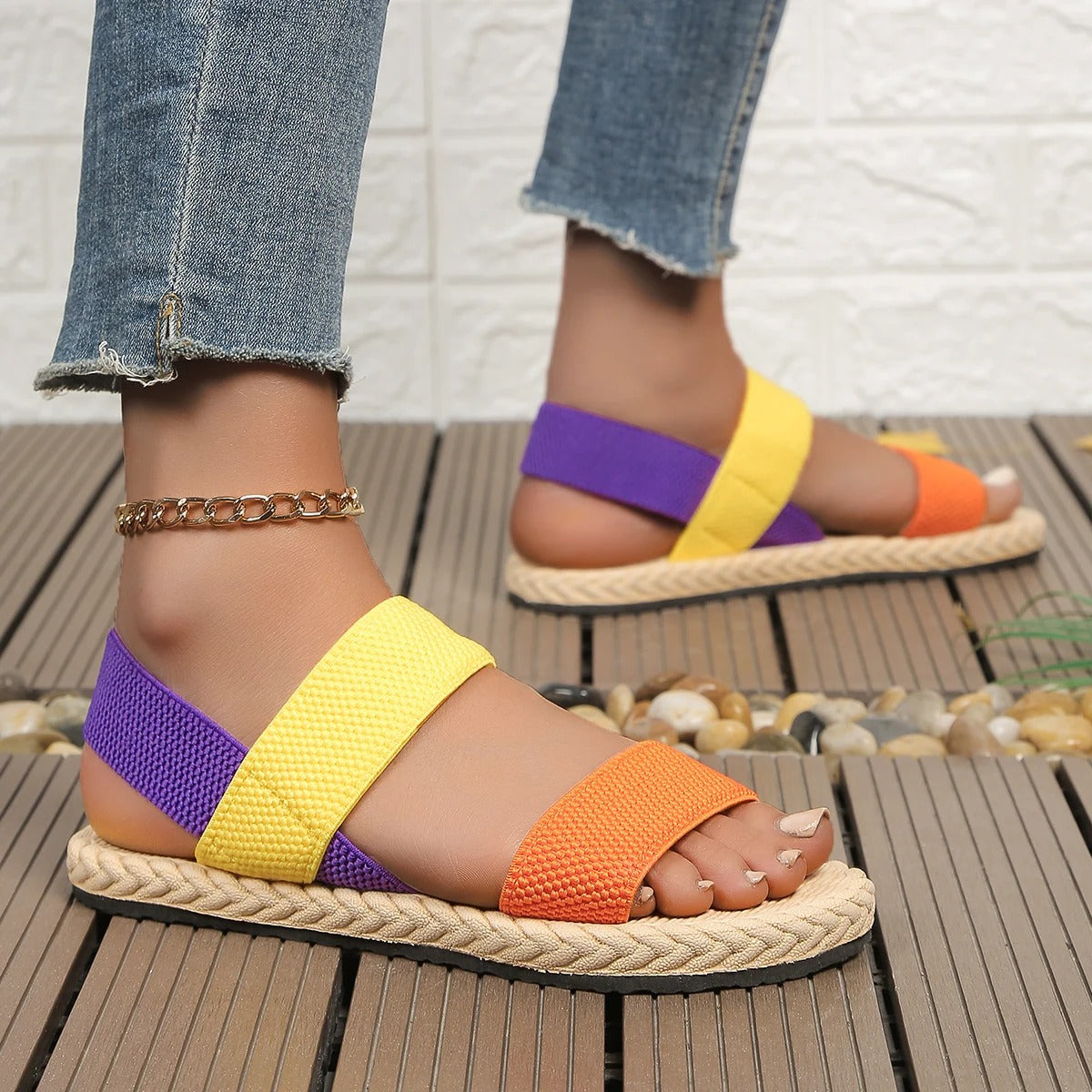 Cassie Flat Sandals for Women