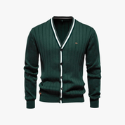 Variant image for Men's Cotton Cardigan - Classic Button-Down Design for Timeless Style and Comfort-16