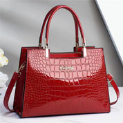 Luxe Allure Crocodile Tote - Elegant Handbag