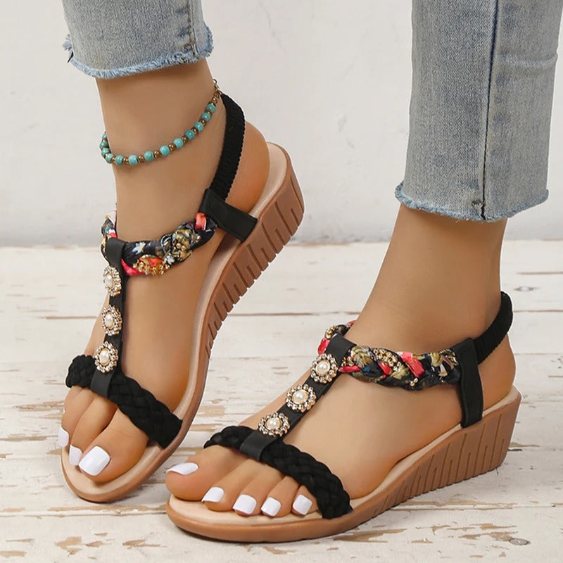 Geldy Wedge Sandals for Women