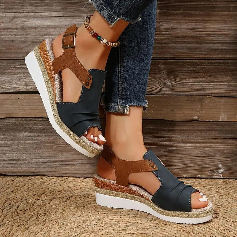 Lilia Wedge Sandals for Women