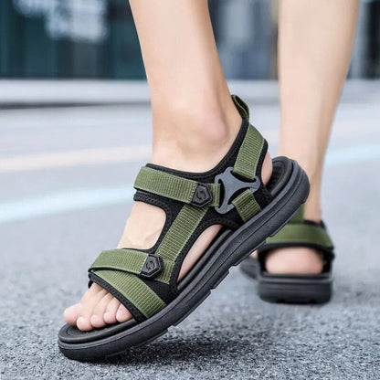 Thomas Strappy Flat Sandals