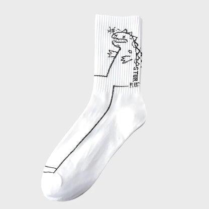 TrendyFigure Men's Crew Socks