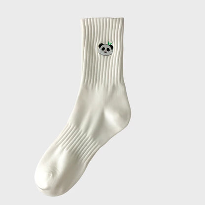 FaceFashion Men's Thick Crew Socks