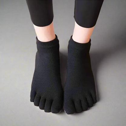 FiveToes Breathable Yoga & Pilates Grip Socks for Women