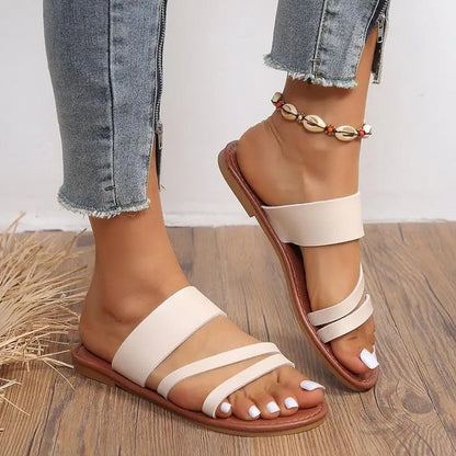 Carm Strappy Flat Sandals for Women