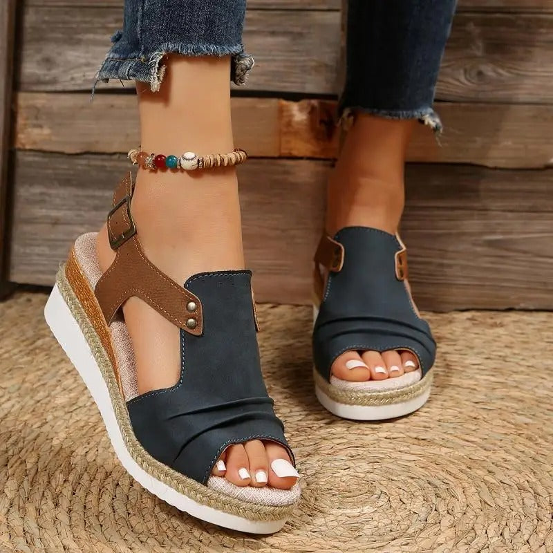 Lilia Wedge Sandals for Women