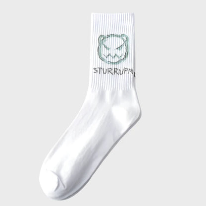 TrendyFigure Men's Crew Socks