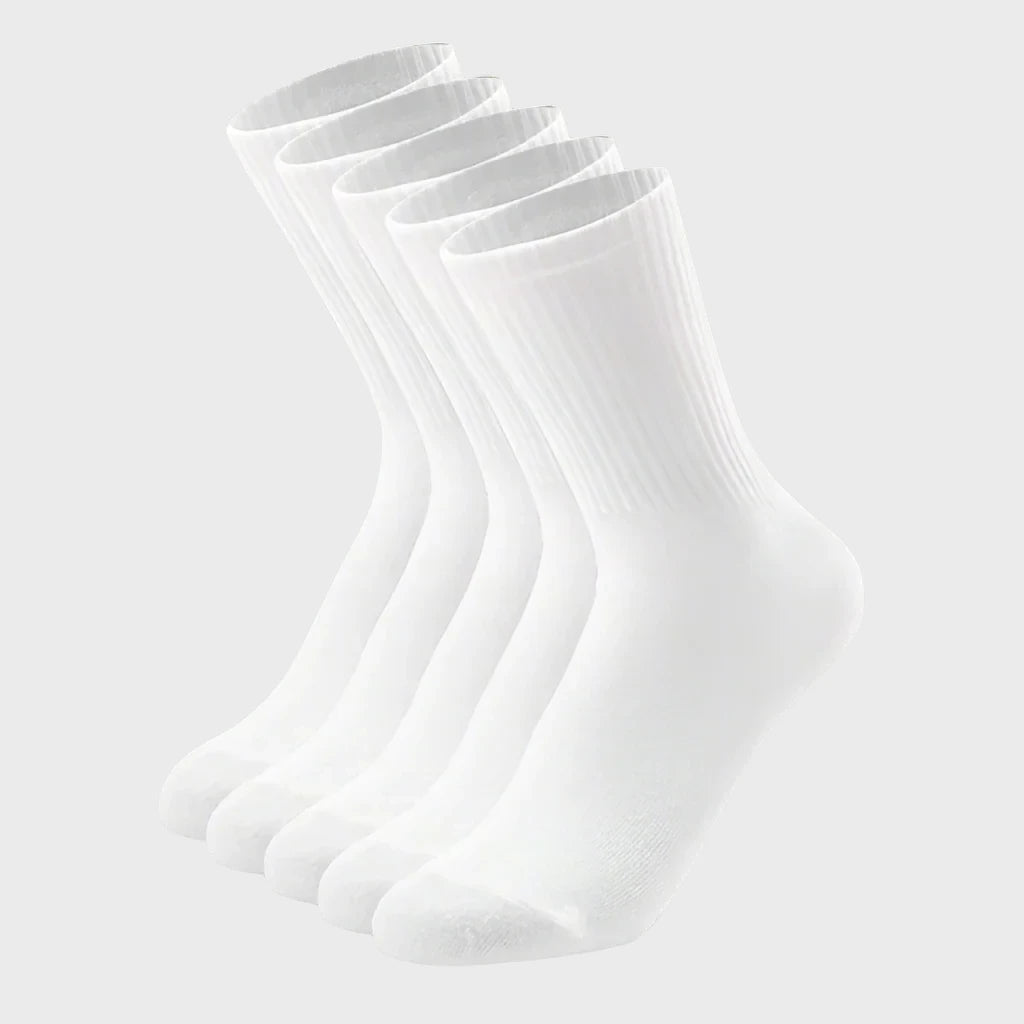 StreetComfort Warm Quality Crew Socks for Men - 5 Pairs