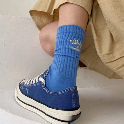 Funnyz Unisex Cotton Crew Socks