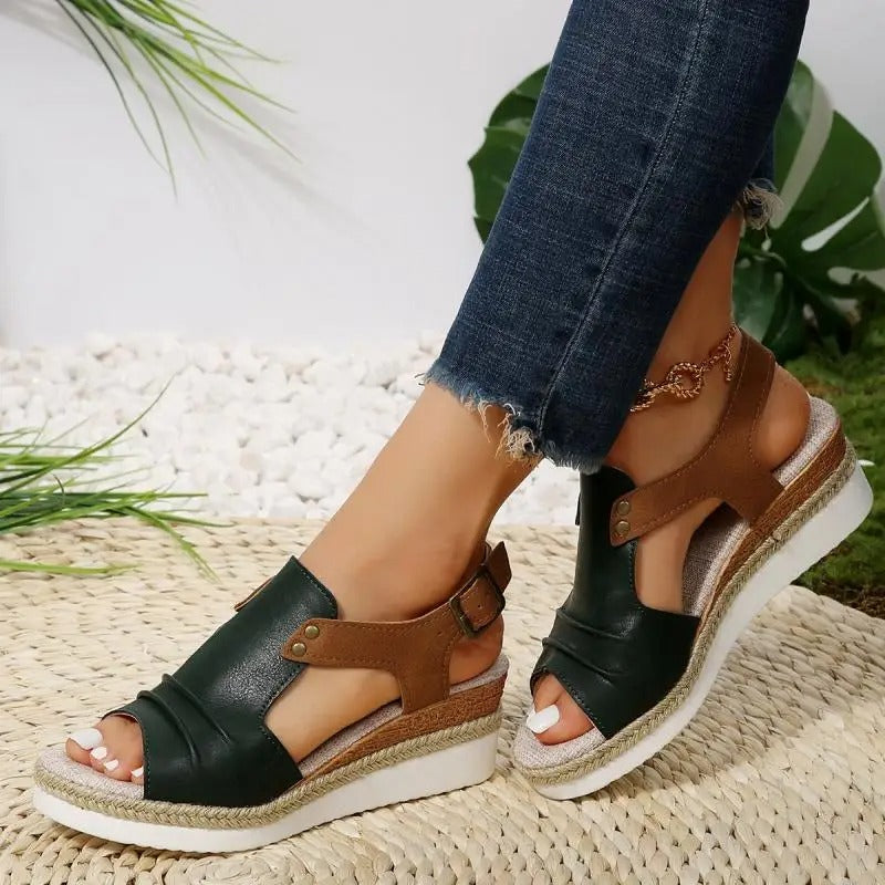 Lilia Wedge Sandals for Women