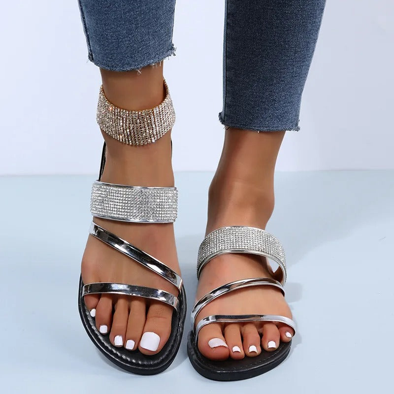 Isabella Flat Sandals for Women