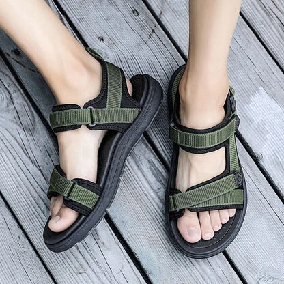 Thomas Strappy Flat Sandals