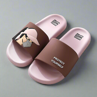 OneGuy Unisex Flat Slides