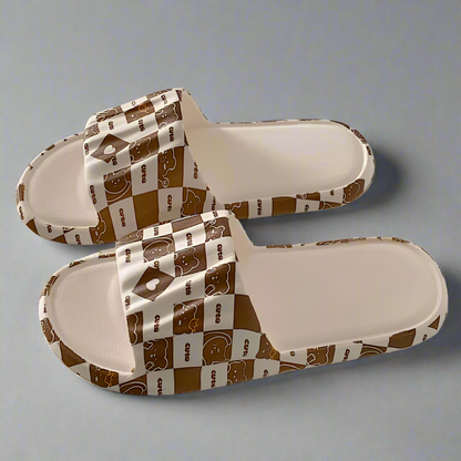 OpaquePrint Comfort Slides for Women