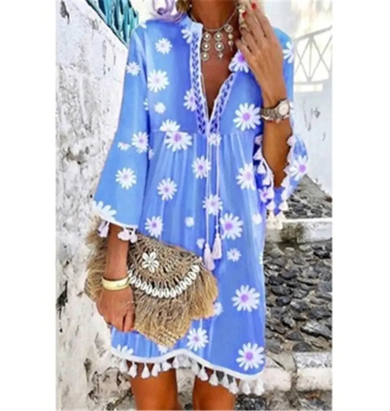 Janine Daisy Bohemian Dress