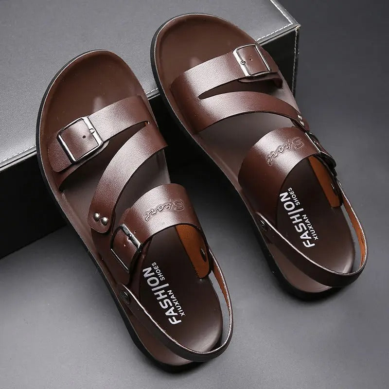 Matt Flat Sandals for Men