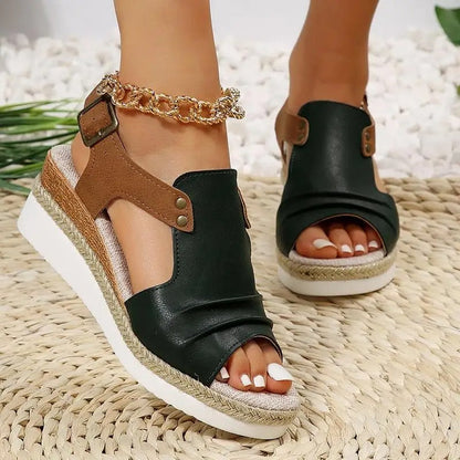 Lilia Wedge Sandals for Women