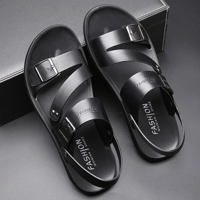 Matt Flat Sandals for Men