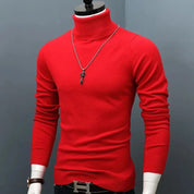 Variant image for Men's Slim Fit Turtleneck Sweater - Stylish Warm Knit for Winter-41