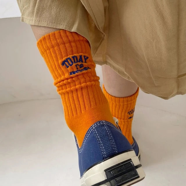 Funnyz Unisex Cotton Crew Socks