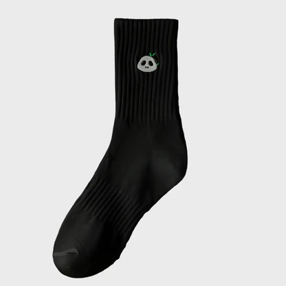 FaceFashion Men's Thick Crew Socks