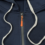 Men's Hoodie with Zipper Details, Soft Breathable Sweatshirt in Gray, Black, Khaki, Navy 2
