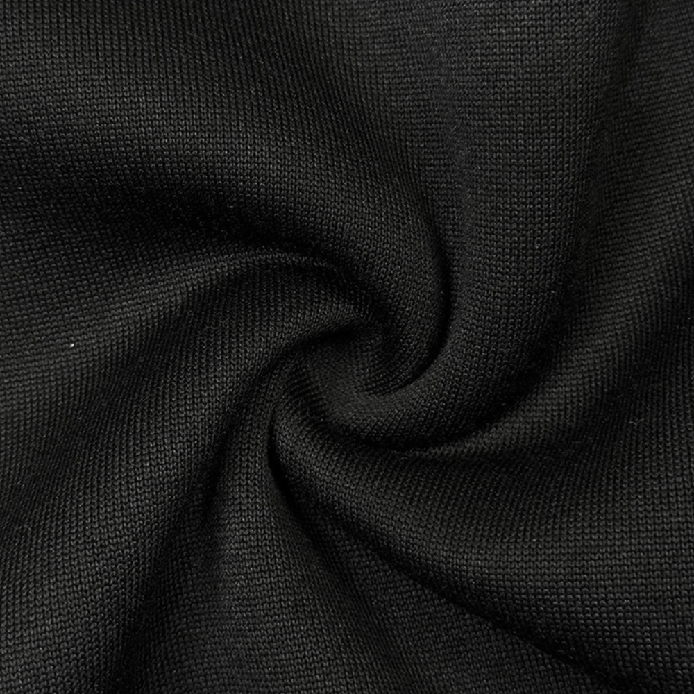 Men's Hoodie with Zipper Details, Soft Breathable Sweatshirt in Gray, Black, Khaki, Navy 4