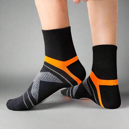 CoolRun High Quality Men's Cotton Running Socks - 3 Pairs