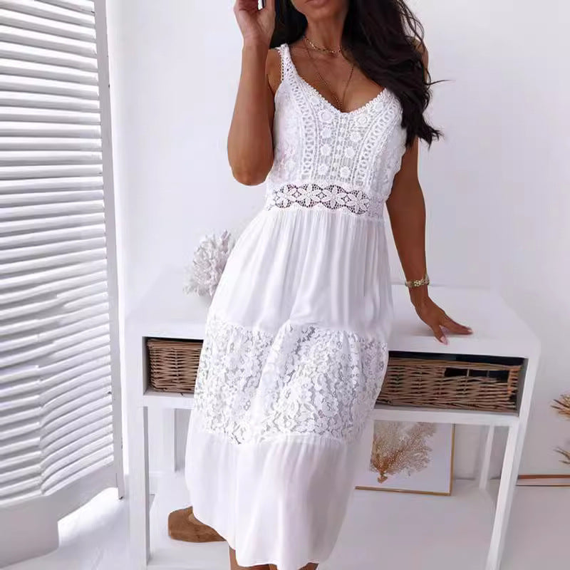 Aurora Elegant Lace Dress