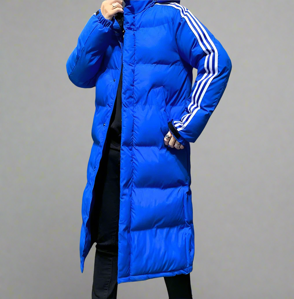 Variant image for Women's Long Winter Jacket with Hood - Stylish Women's Coat for Cold Weather-6