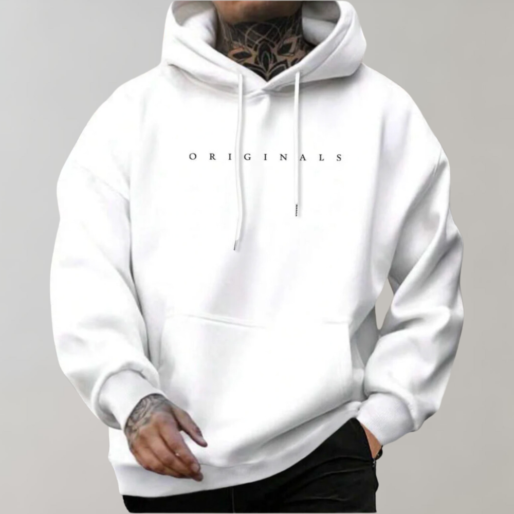 Men's Hoodie - Modern Stylish Sweatshirt with Kangaroo Pocket, Soft & Breathable 1