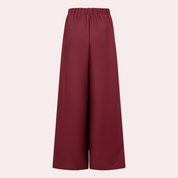Women's Wide Leg Pants with Matching Belt - Stylish Loose Fit for Any Occasion-2