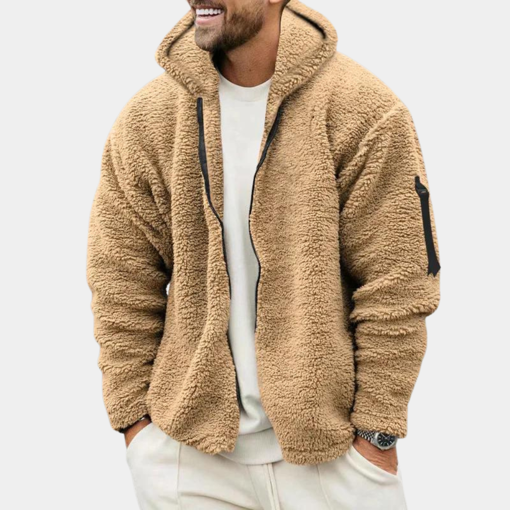 Men's Hooded Sweater - Relaxed Fit, Soft Fabric, Adjustable Hood for Casual Style 5
