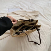 Boho Bliss Woven Bag - Chic Shoulder Tote