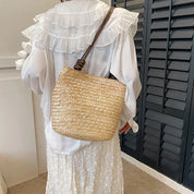 Boho Bliss Woven Bag - Chic Shoulder Tote