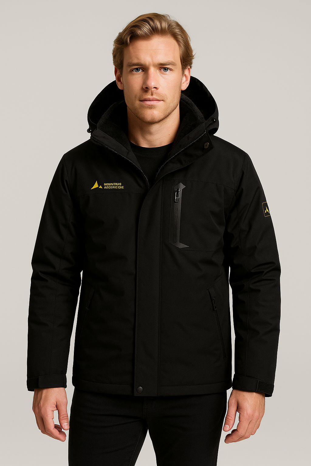 Men's Winter Parka Jacket - Stylish and Warm Winter Coat for Cold Weather