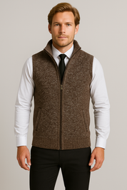 Men's Classy Old Money Bodywarmer - Stylish Layering Piece for All Occasions