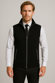 Men's Classy Old Money Bodywarmer - Stylish Layering Piece for All Occasions