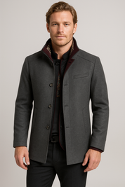 Men's Trench Coat - Business Trenchcoat