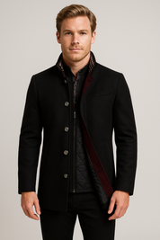 Men's Trench Coat - Business Trenchcoat