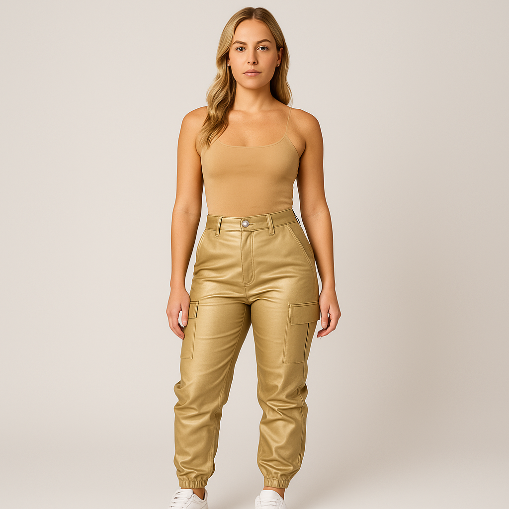 Women's Cargo Pants - Elegant & Comfortable Style for Winter