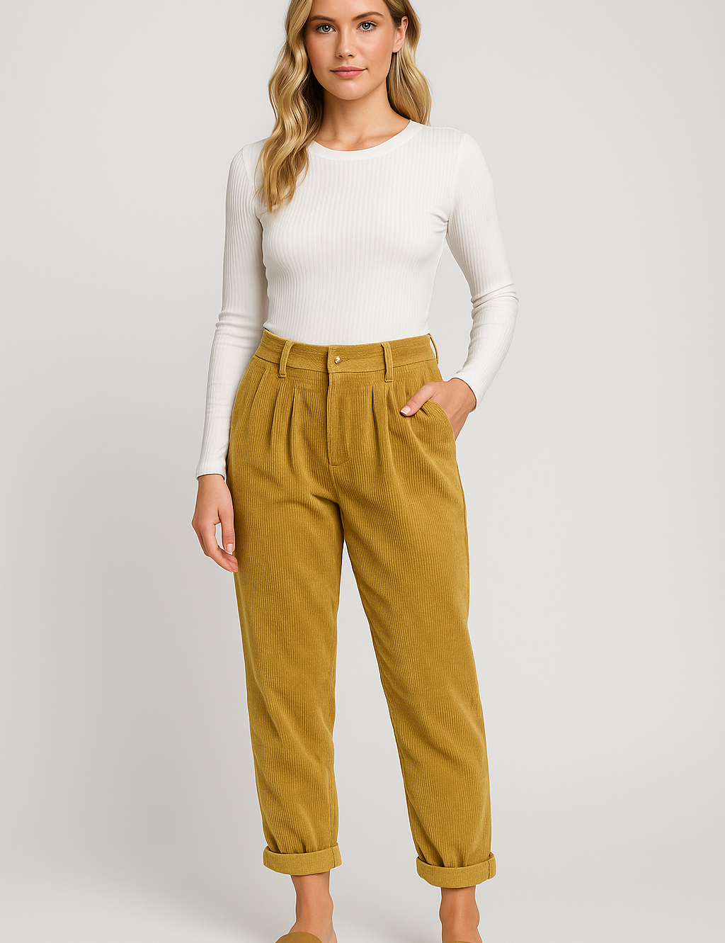 Women's Stylish Spring Pants - Elegant & Comfortable, Perfect for Daily Wear
