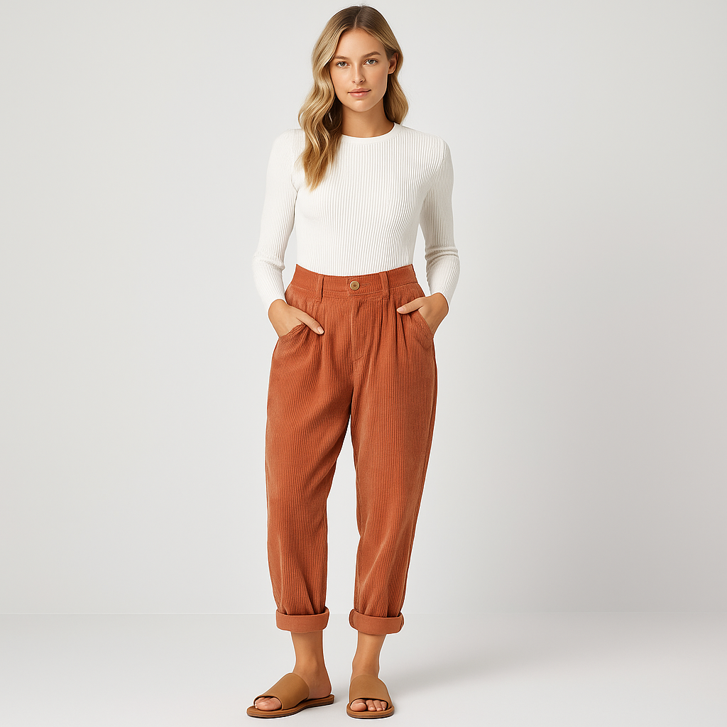 Women's Stylish Spring Pants - Elegant & Comfortable, Perfect for Daily Wear